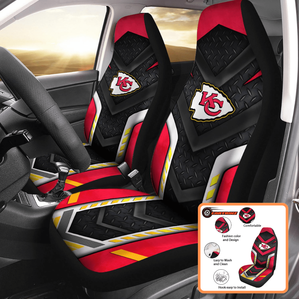 Kansas City Chiefs Car Seat Covers Official NFL Team Gear