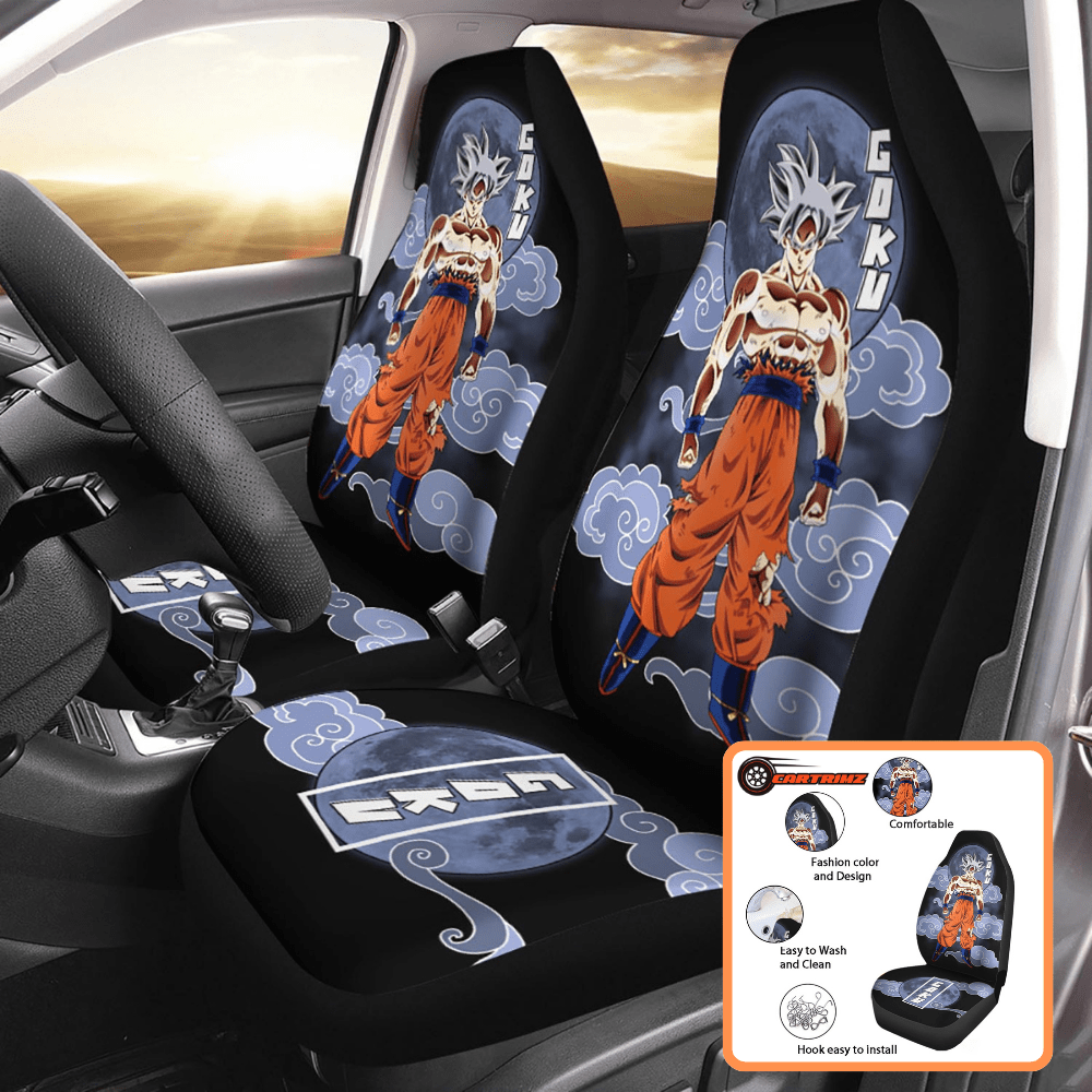 Dragon Ball Car Seat Covers Premium Anime Inspired Protection