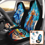 Dragon Ball Car Seat Covers Vibrant Anime Design for Your Vehicle