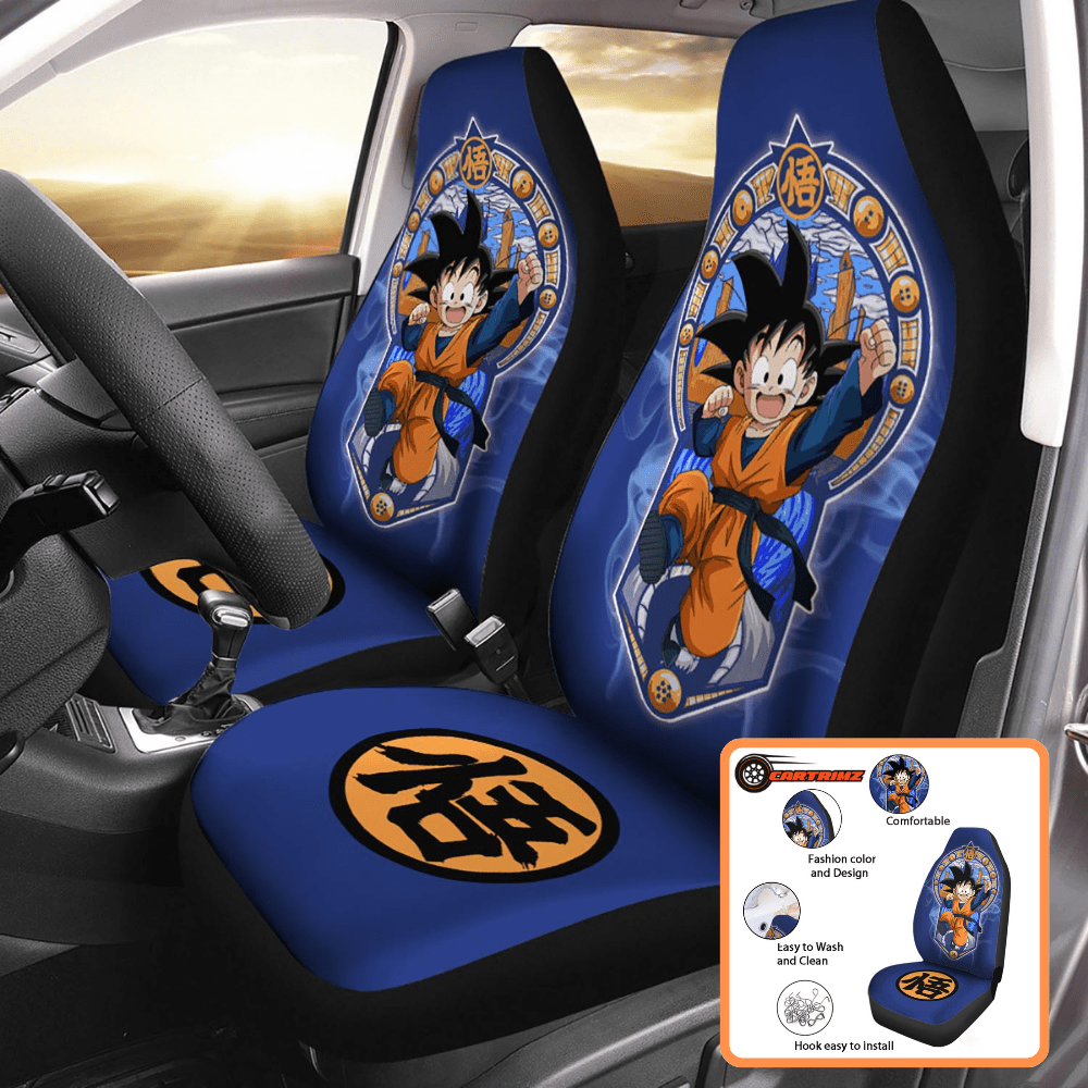 Dragon Ball Car Seat Covers Fan Favorite Designs for Every Ride