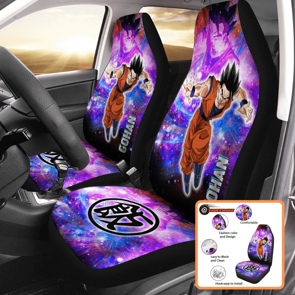 Dragon Ball Car Seat Covers Keep Your Car Cool with Anime Vibes