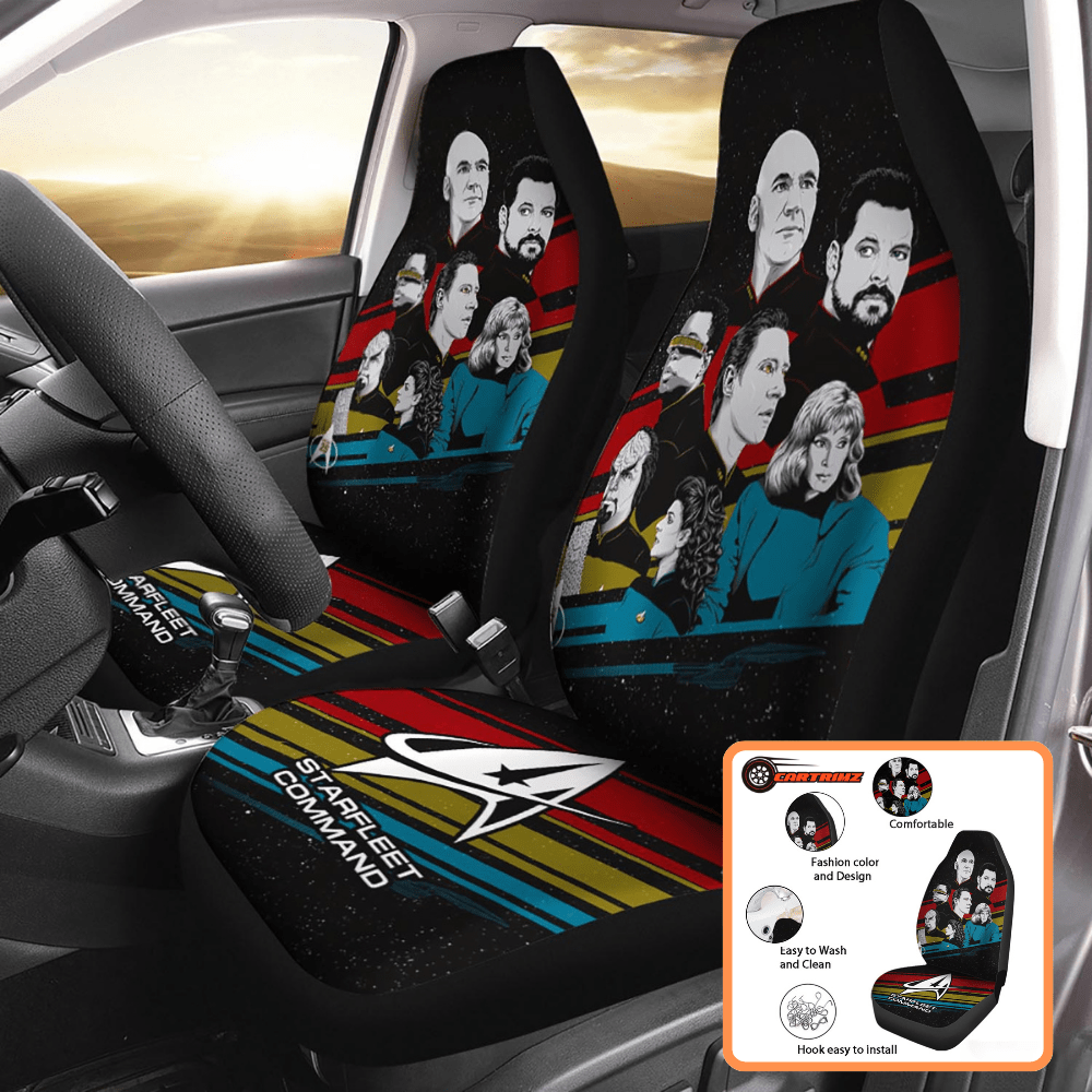 Star Trek Car Seat Covers Perfect for Sci-Fi Enthusiasts