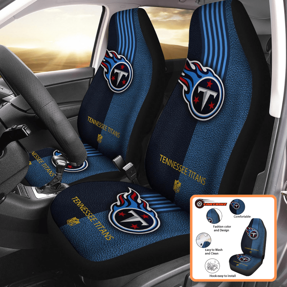 Tennessee Titans Car Seat Covers Durable and Stylish