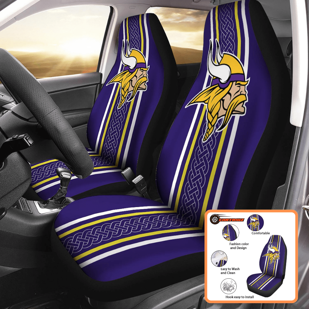 Minnesota Vikings Car Seat Covers Add a Touch of Team Spirit