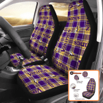 Minnesota Vikings Car Seat Covers Durable and Team-Inspired