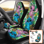 Stitch Car Seat Covers Durable & Fun Car Seat Protection