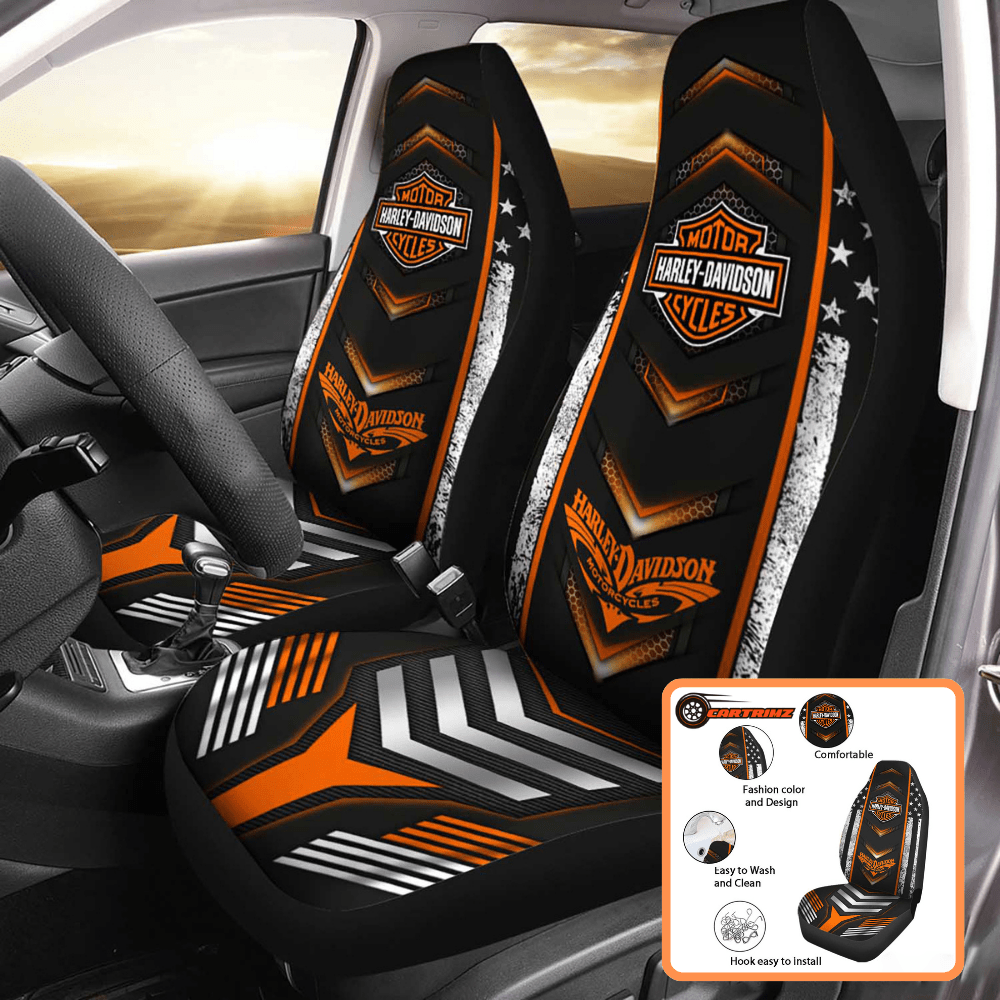 Harley Davidson Car Seat Covers Ride in Style & Comfort