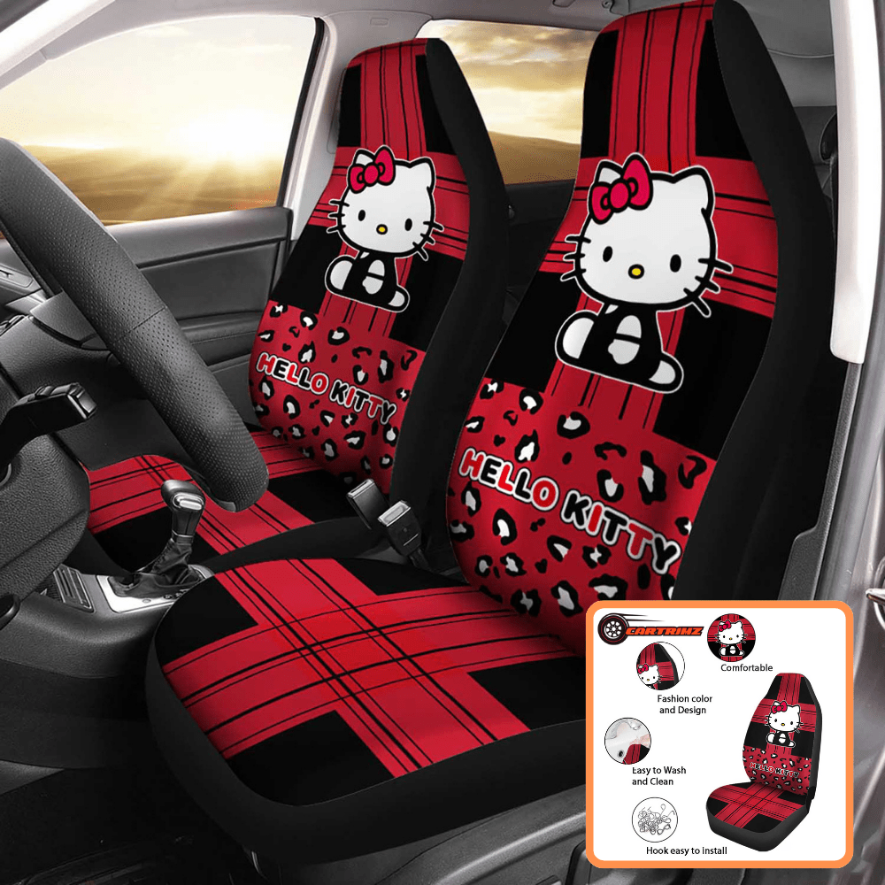 Hello Kitty Car Seat Covers Charming & Protective Car Accessories