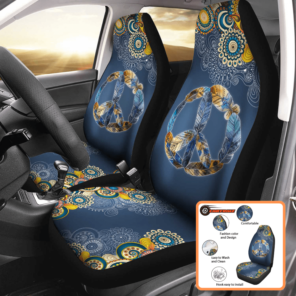 Hippie Car Seat Covers Bohemian Style & Superior Protection