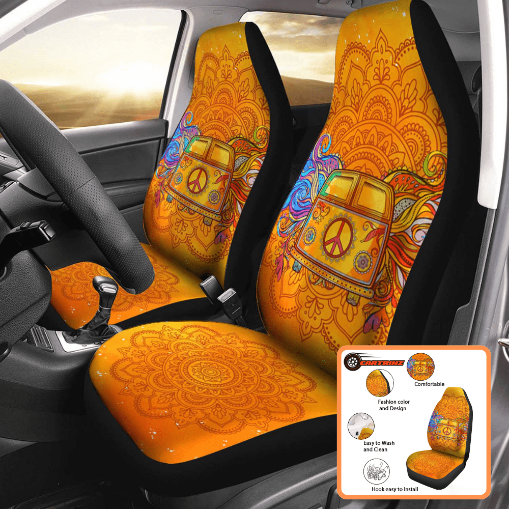 Hippie Car Seat Covers Free-Spirited Style & Reliable Protection