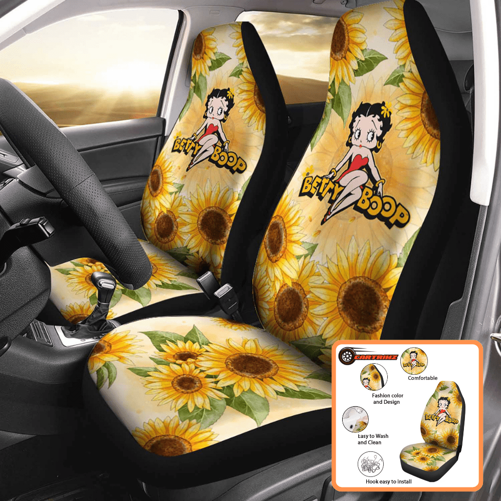 Betty Boop Car Seat Covers Stylish & Durable Retro Designs