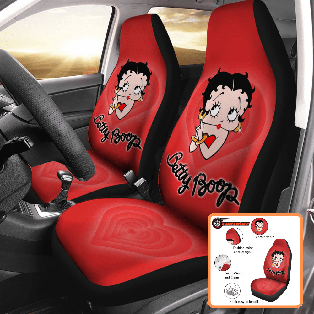 Betty Boop Car Seat Covers Vibrant & Protective Car Accessories