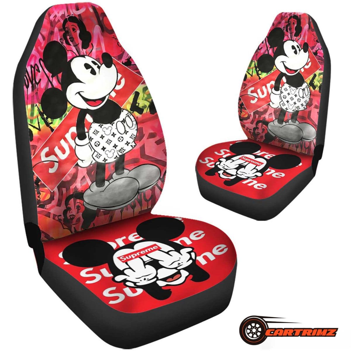 Mickey Car Seat Covers Unique & Stylish Seat Protection