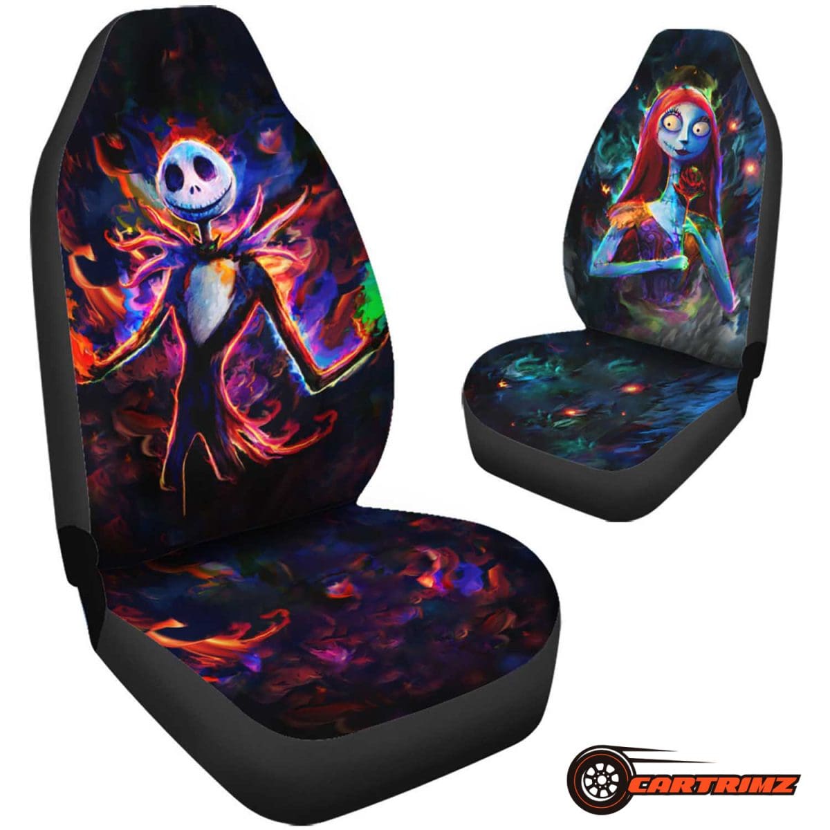 Nightmare Before Christmas Car Seat Covers Unique & Protective Movie Accessories