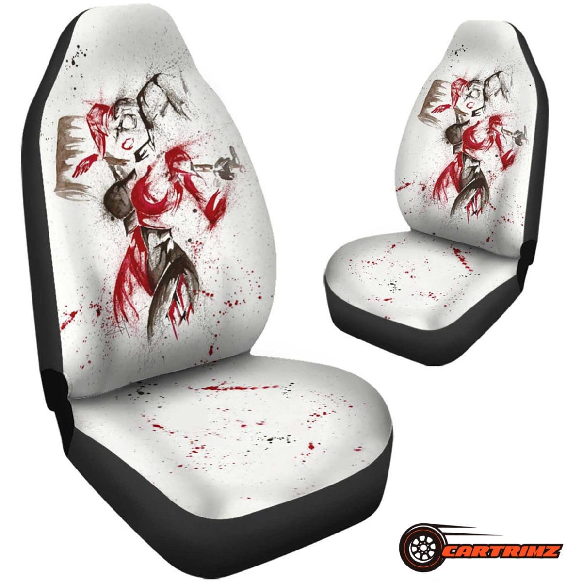 Harley Quinn Car Seat Covers Dynamic & Durable DC Character Prints