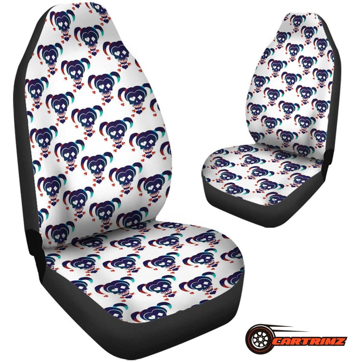 Harley Quinn Car Seat Covers Iconic DC Character Style & Long-Lasting Protection