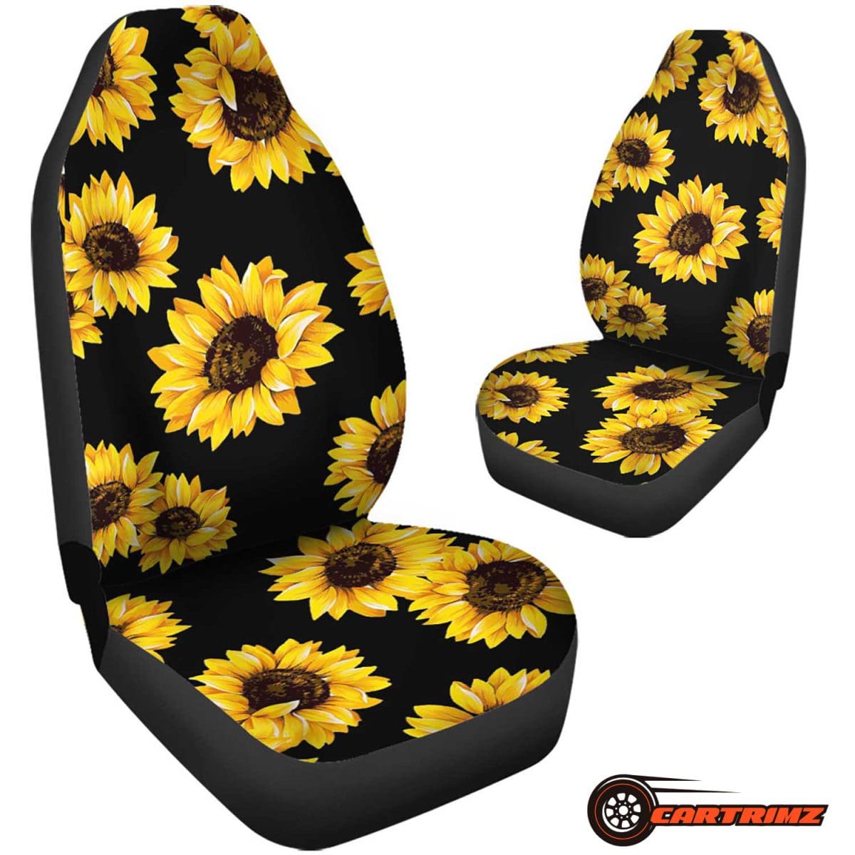 Sunflower Car Seat Covers Brighten Up Your Ride