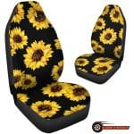 Sunflower Car Seat Covers Brighten Up Your Ride