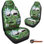 Rick and Morty Car Seat Covers Animated Adventure & Superior Protection