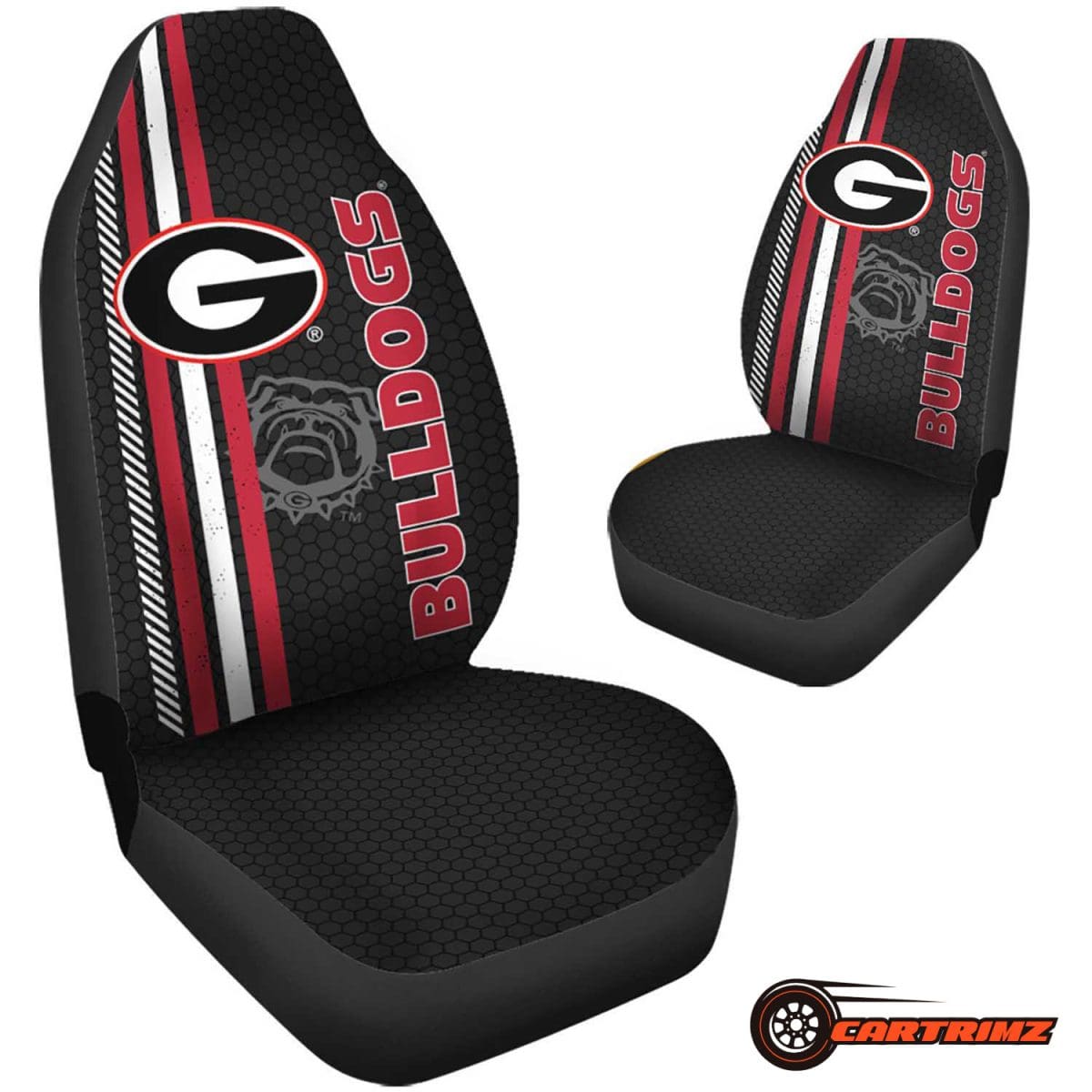 Georgia Bulldogs Car Seat Covers Show Your Team Spirit & Protection