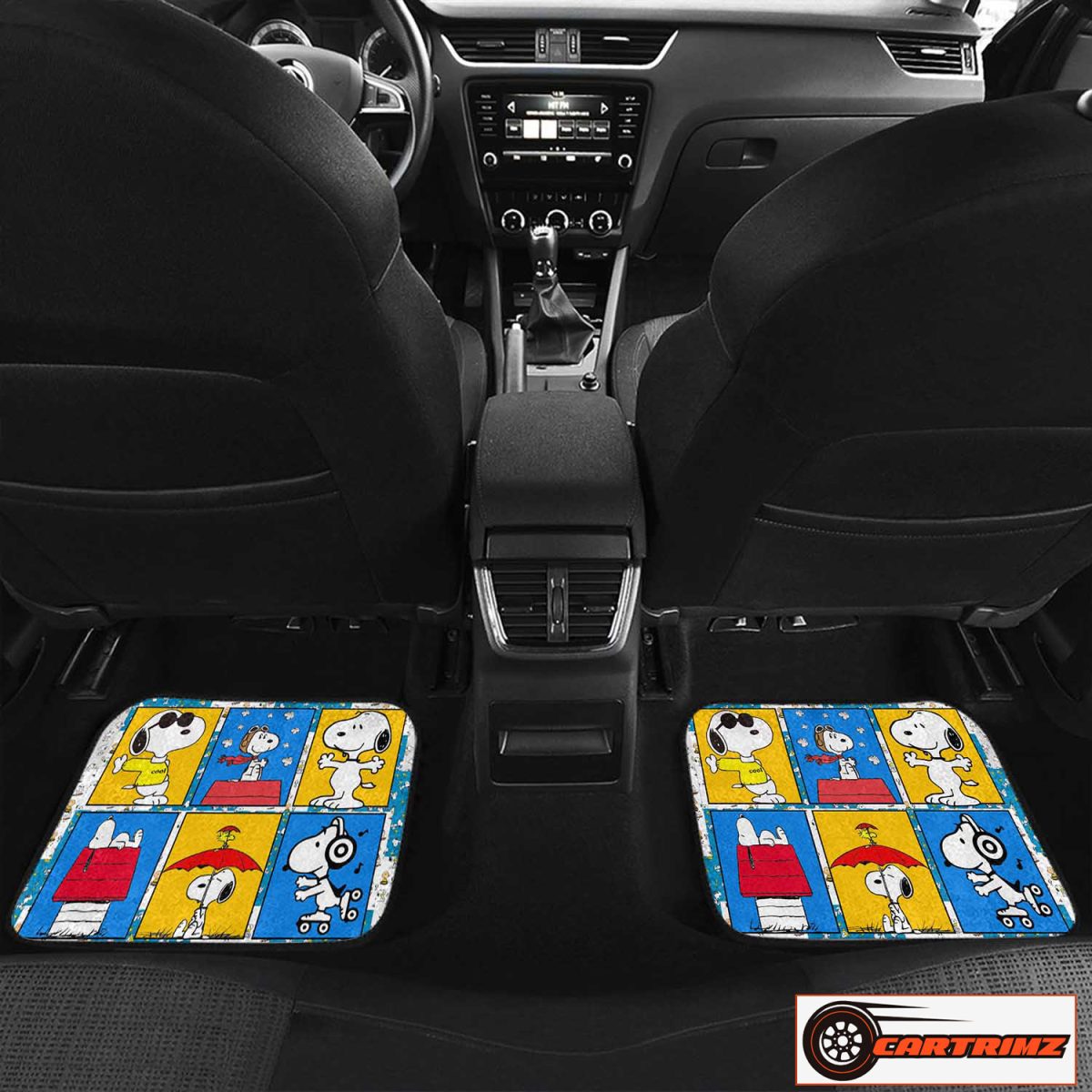 Cartrimz Snoopy & Charlie Brown Car Seat Covers Fun, Stylish, and Nostalgic