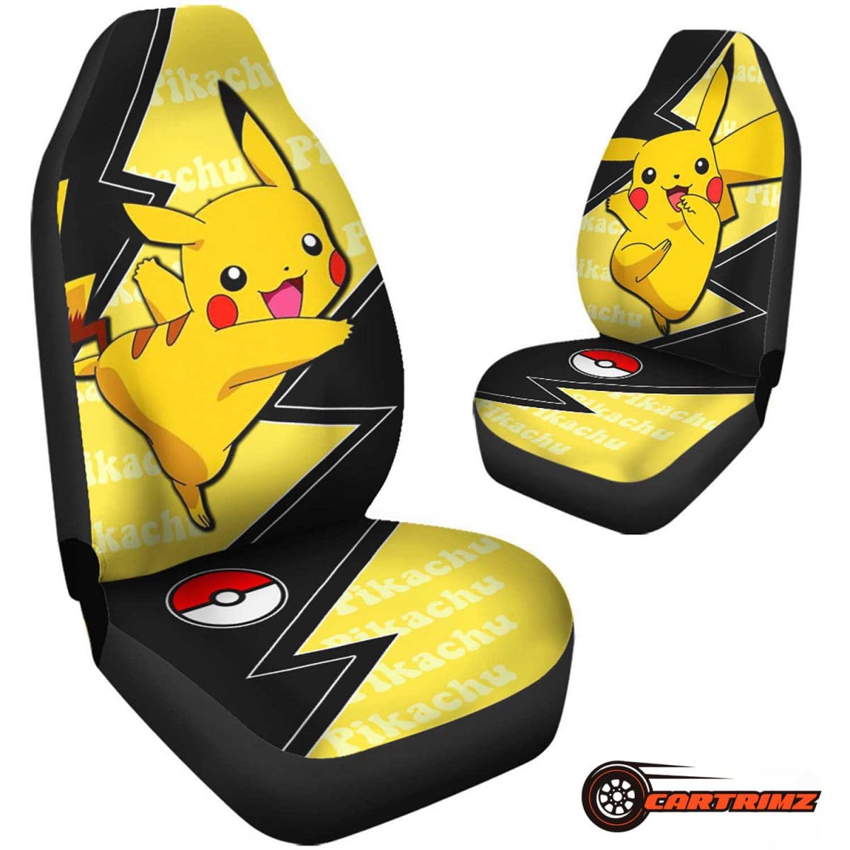 Pokémon Car Seat Covers Iconic Characters & High-Quality Protection