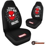 Spider-Man Car Seat Covers Stylish & Durable Superhero Designs