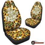 Sunflower Car Seat Covers Vibrant & Durable Protection for Your Car