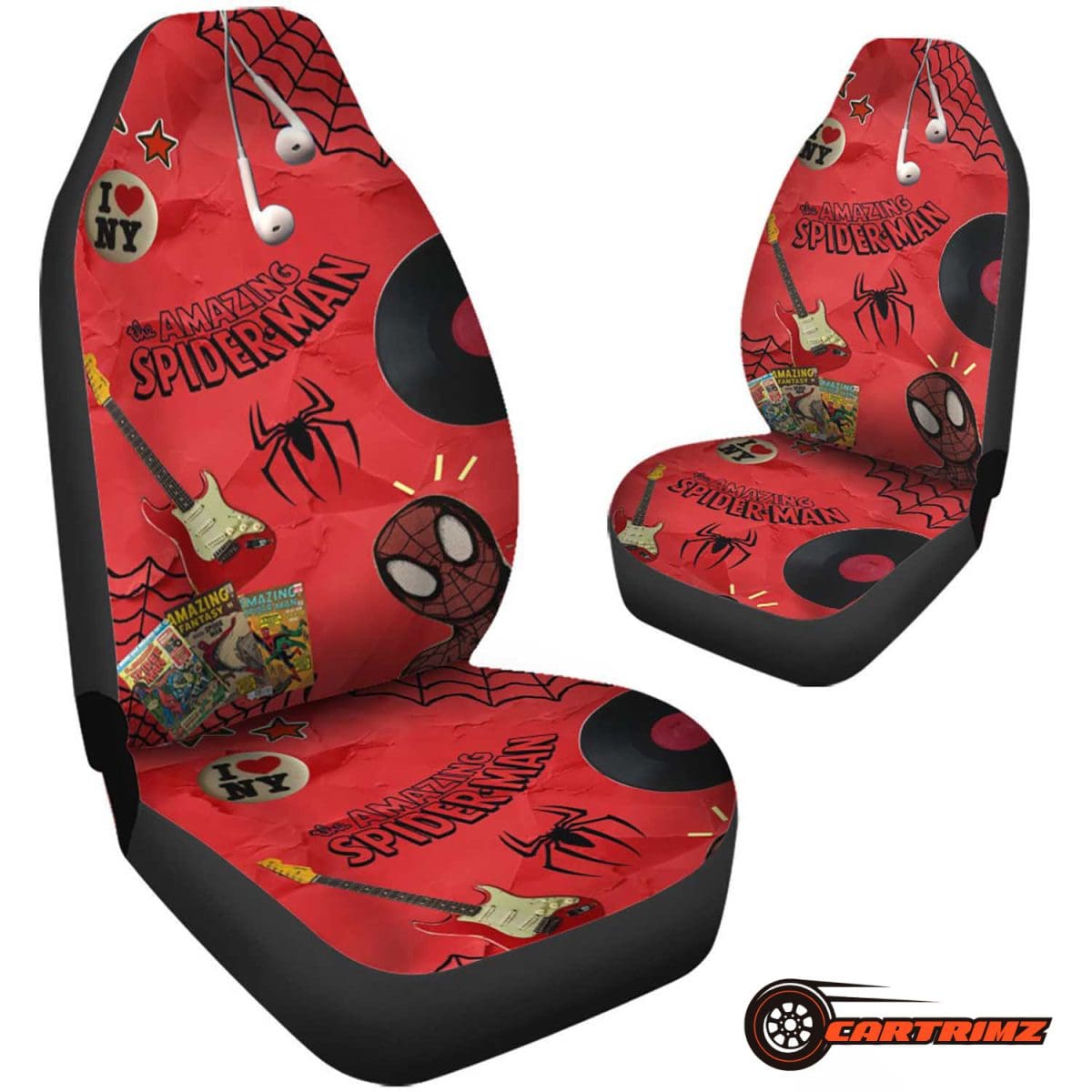 Spider-Man Car Seat Covers Ultimate Superhero Style & Durability