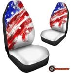 US Flag Car Seat Covers Stylish & Durable Patriotic Designs