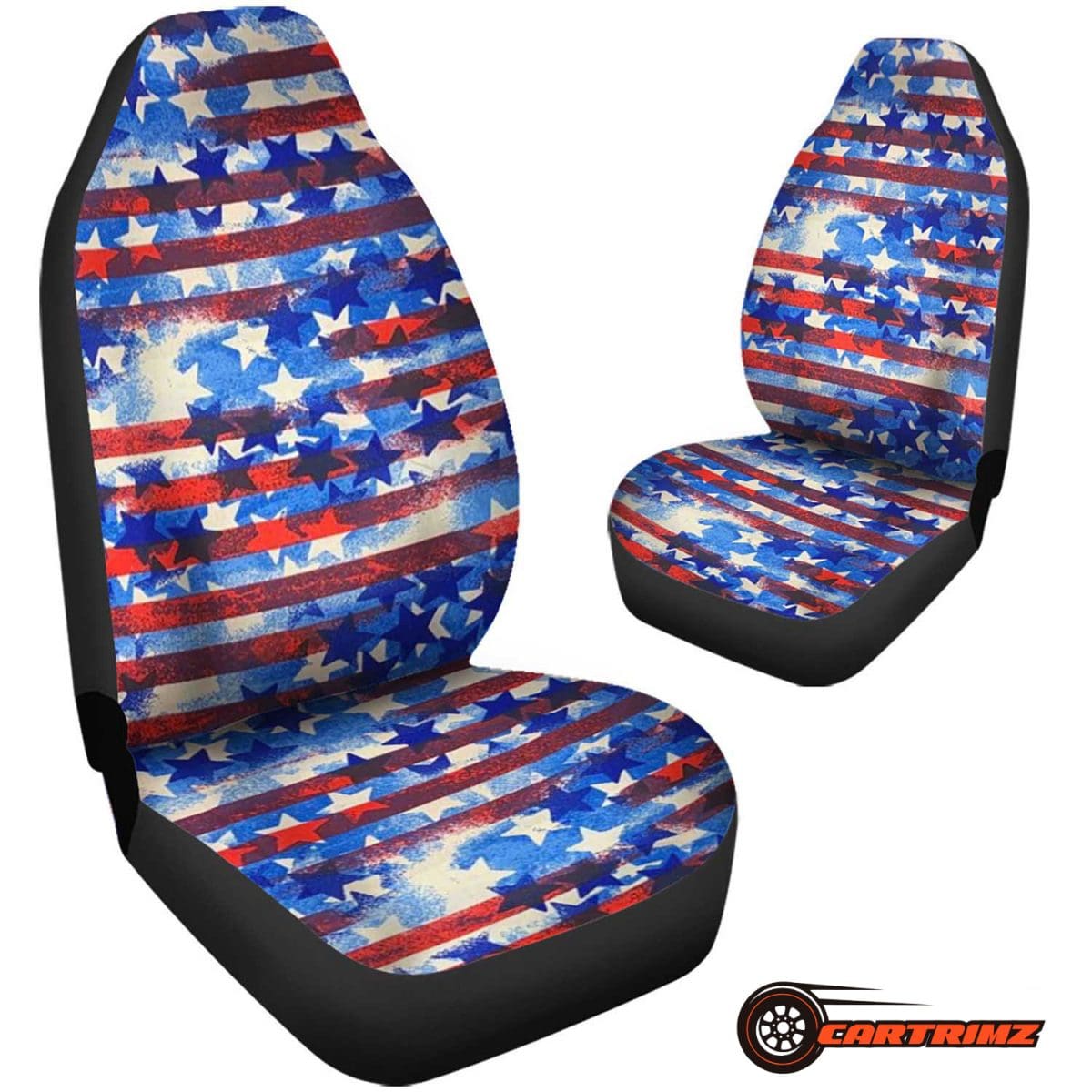 US Flag Car Seat Covers Patriotic & Protective American Designs