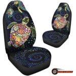 Turtle Car Seat Covers Stylish Marine Life Patterns