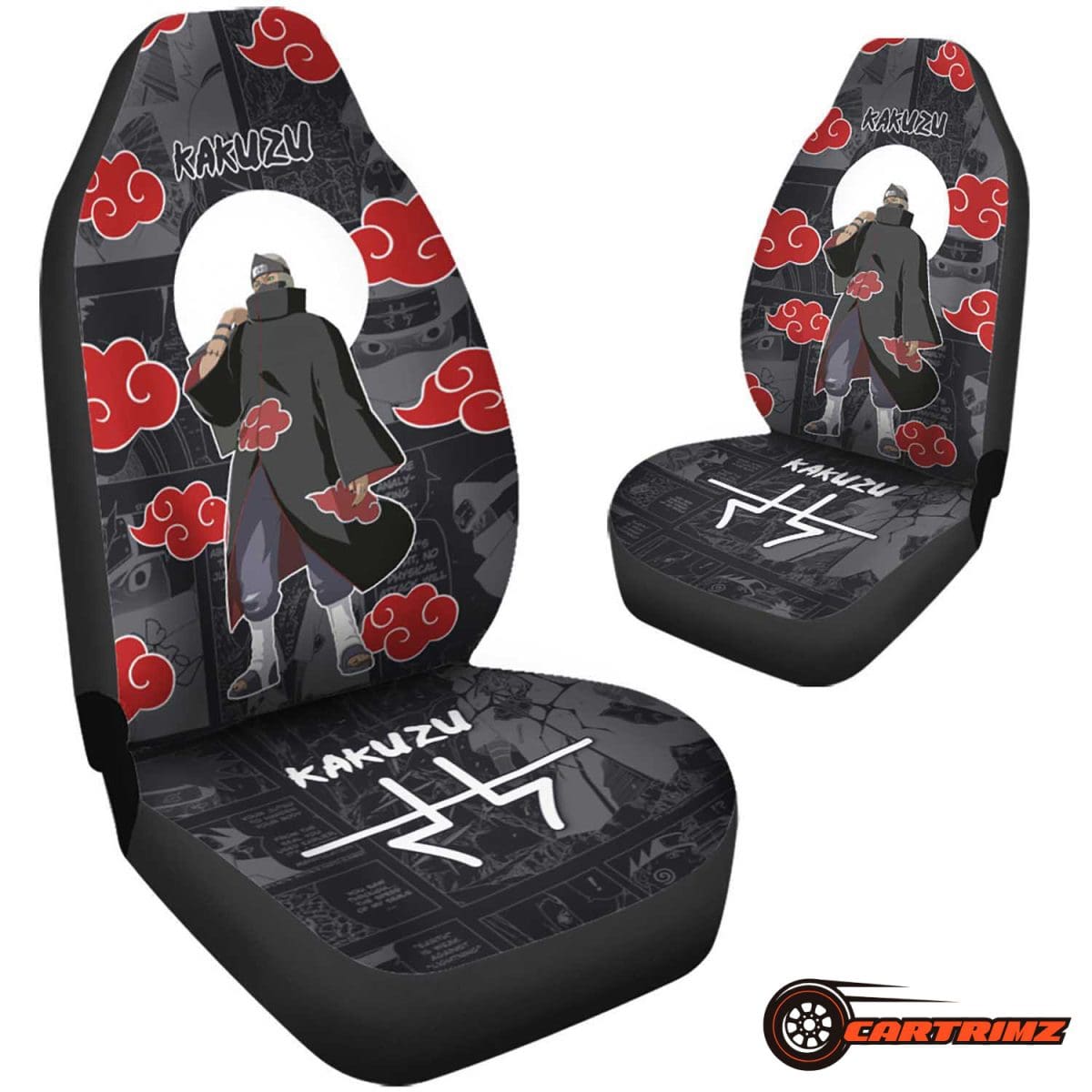 Akatsuki Car Seat Covers Unique & Protective Naruto Design