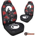 Akatsuki Car Seat Covers Naruto Red Cloud & Long-Lasting Protection