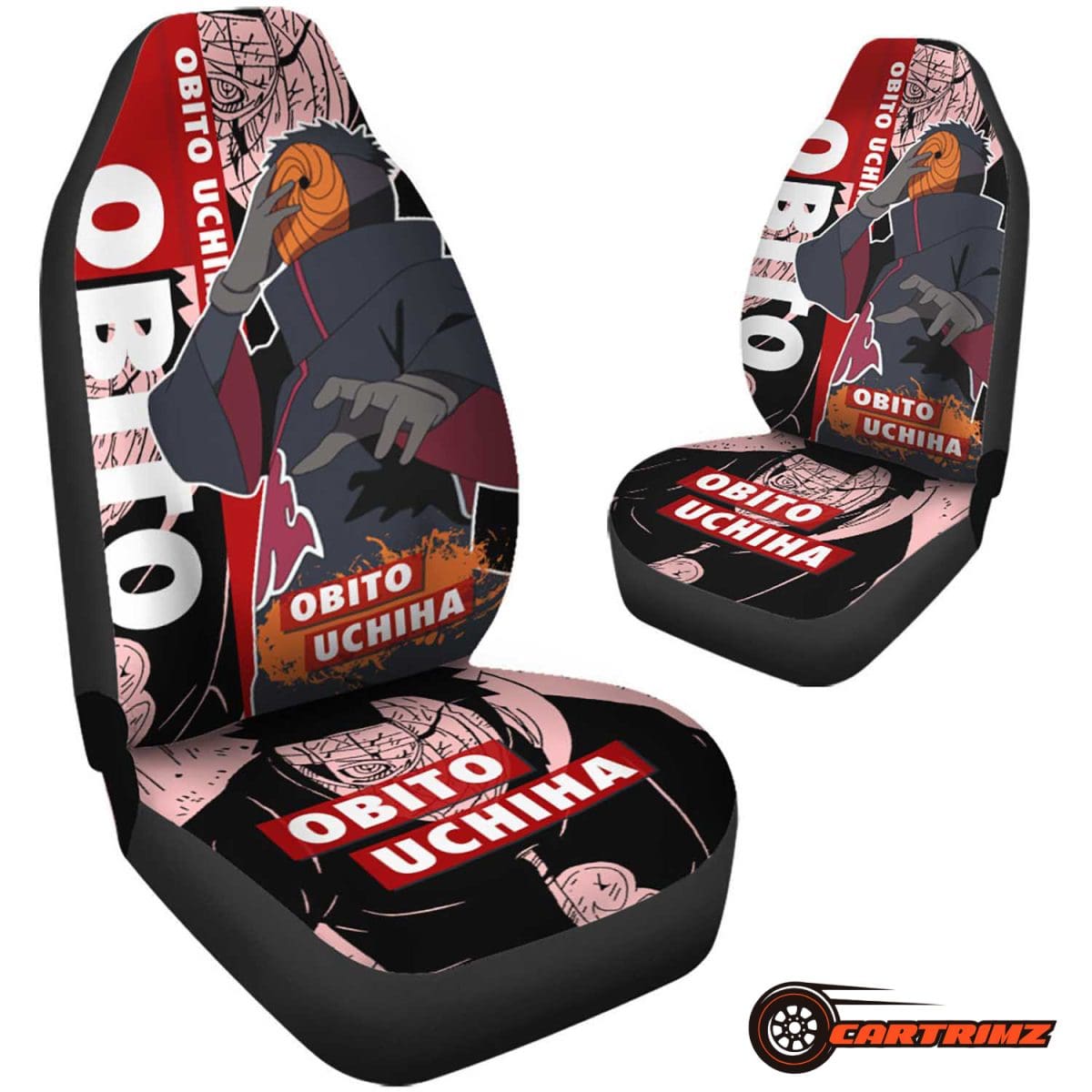 Akatsuki Car Seat Covers Durable Anime-Inspired Protection