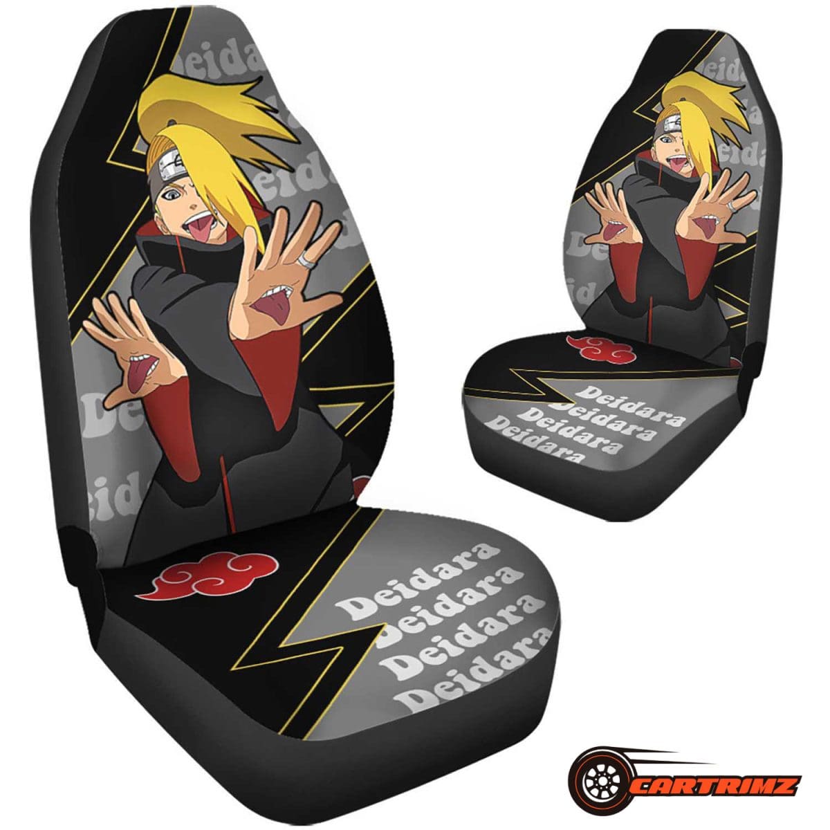 Akatsuki Car Seat Covers Superior Quality Naruto Design