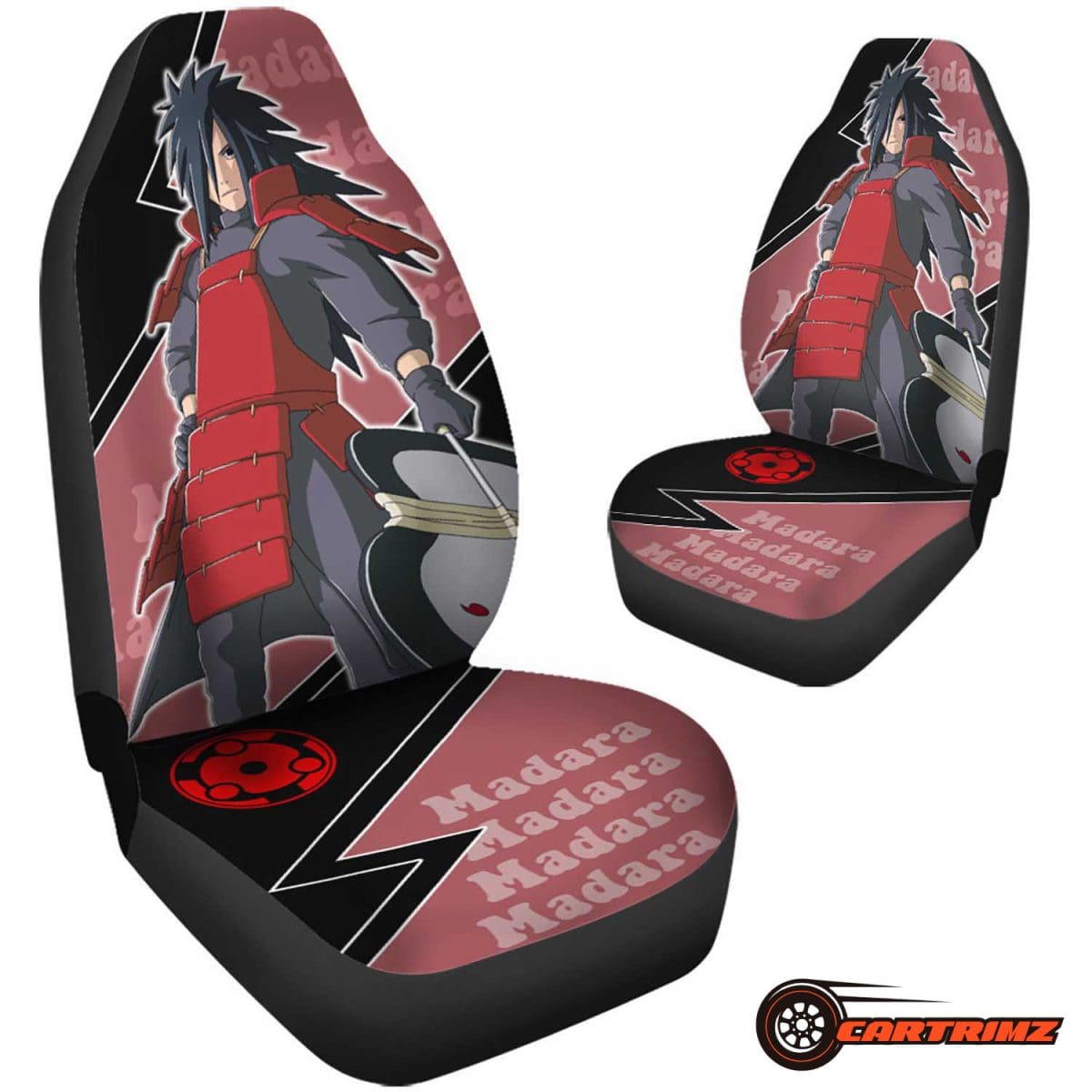 Akatsuki Car Seat Covers Anime Elegance & Durability