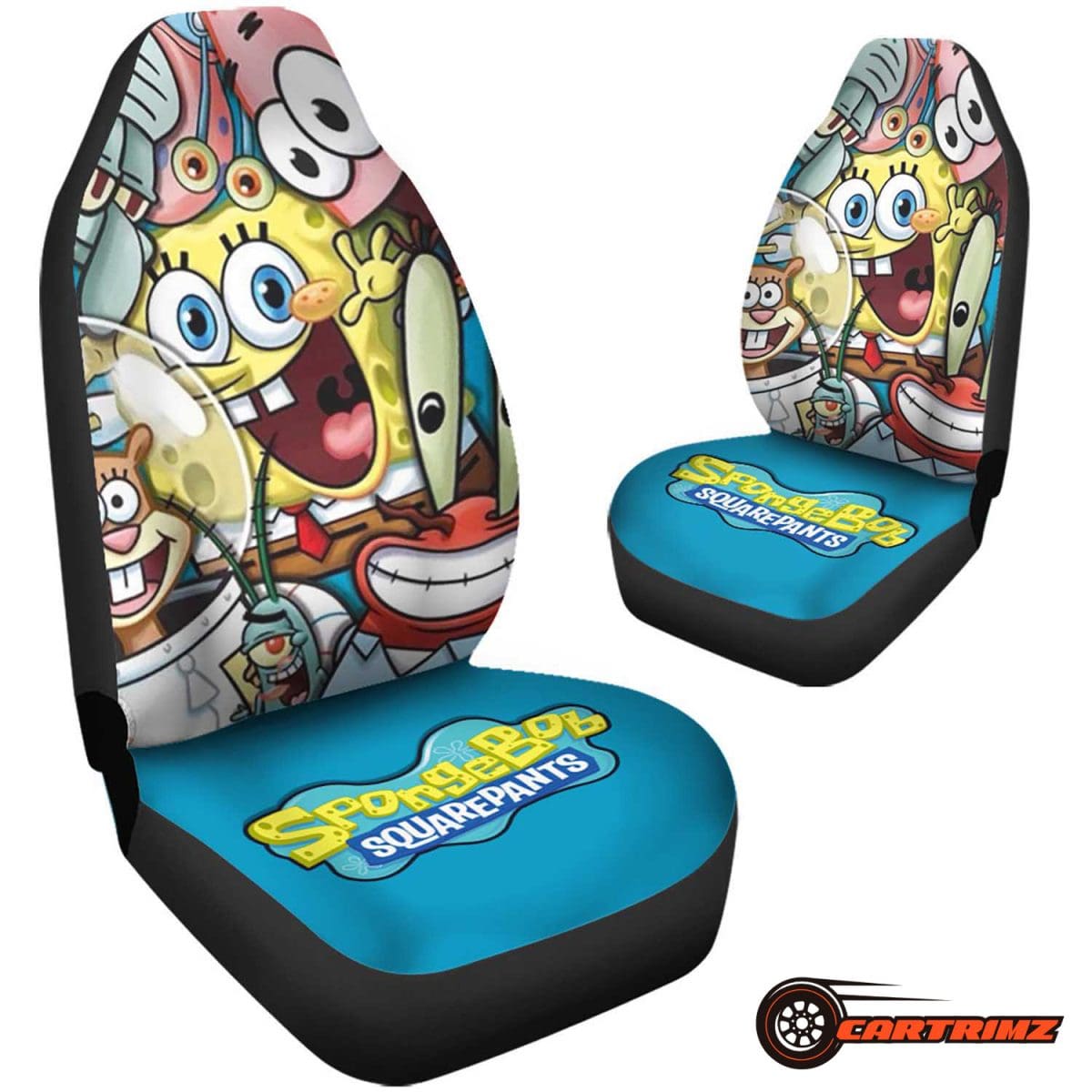 SpongeBob Car Seat Covers Iconic & Stylish