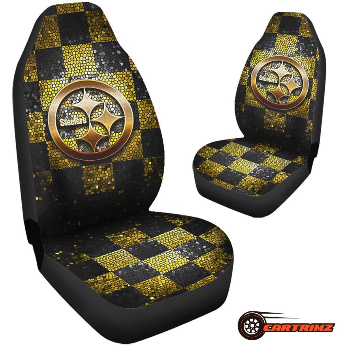 Pittsburgh Steelers Car Seat Covers Premium Fan Accessories