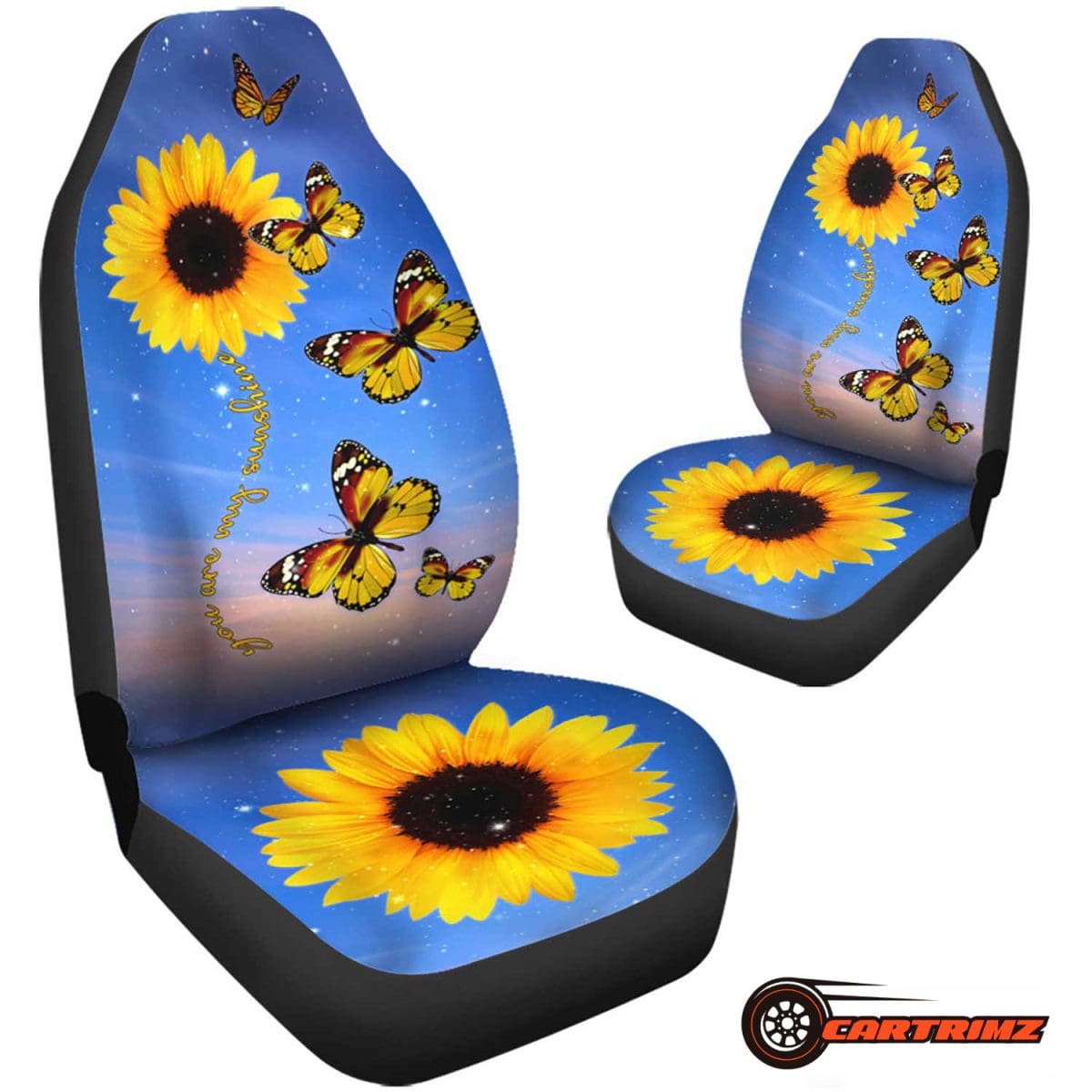 Sunflower Car Seat Covers Stylish Floral Protection for Your Car