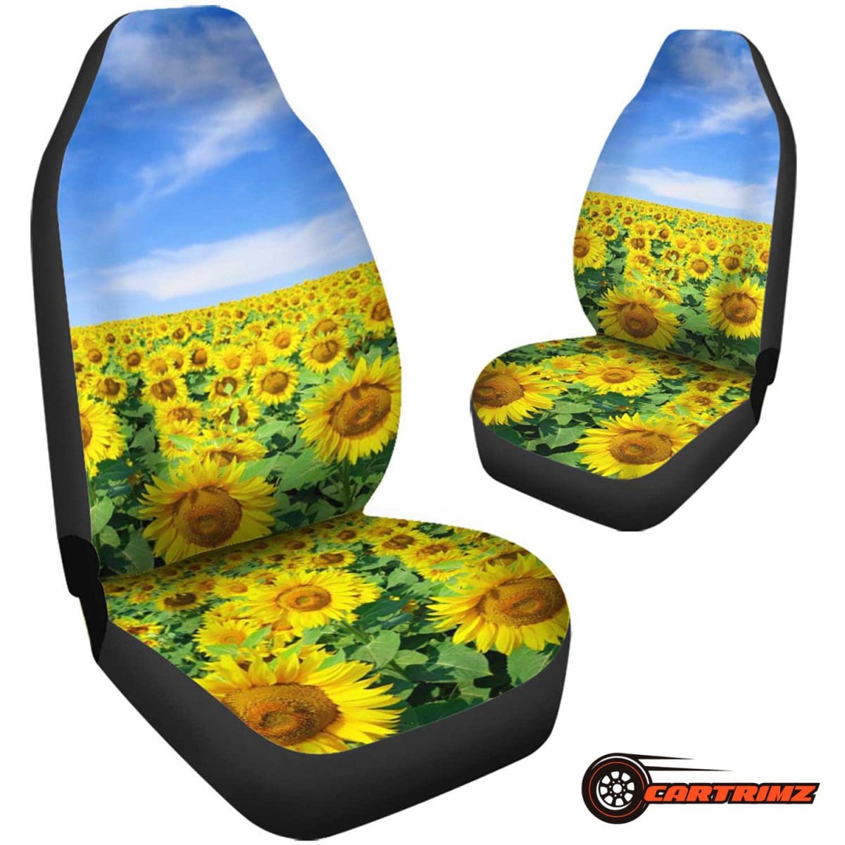 Sunflower Car Seat Covers Beautiful & Protective Car Accessories