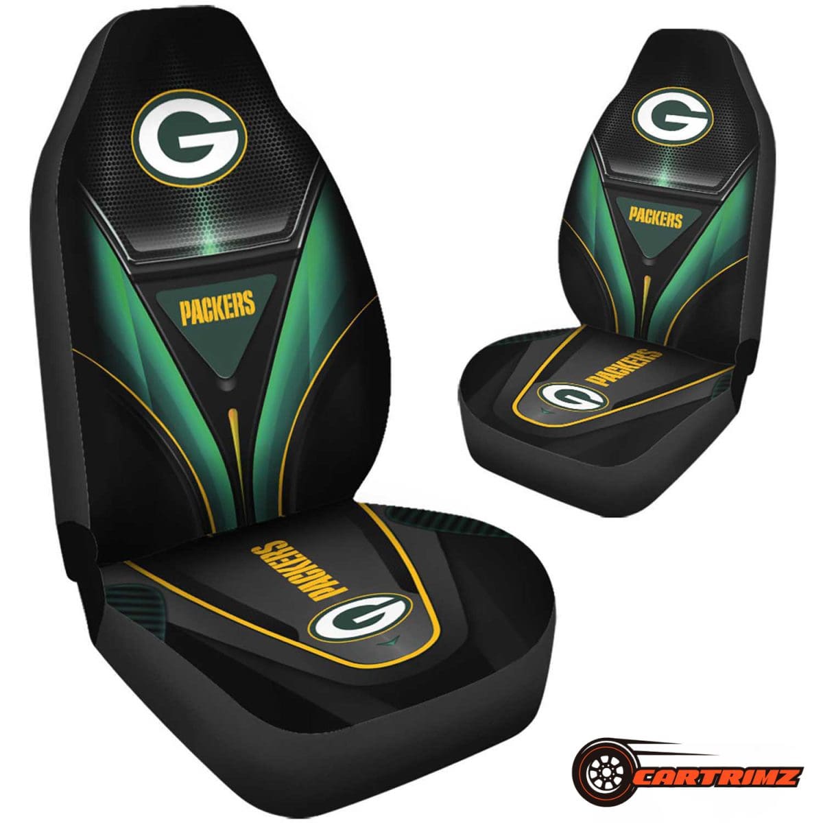 Green Bay Packers Car Seat Covers Team Spirit & Protection