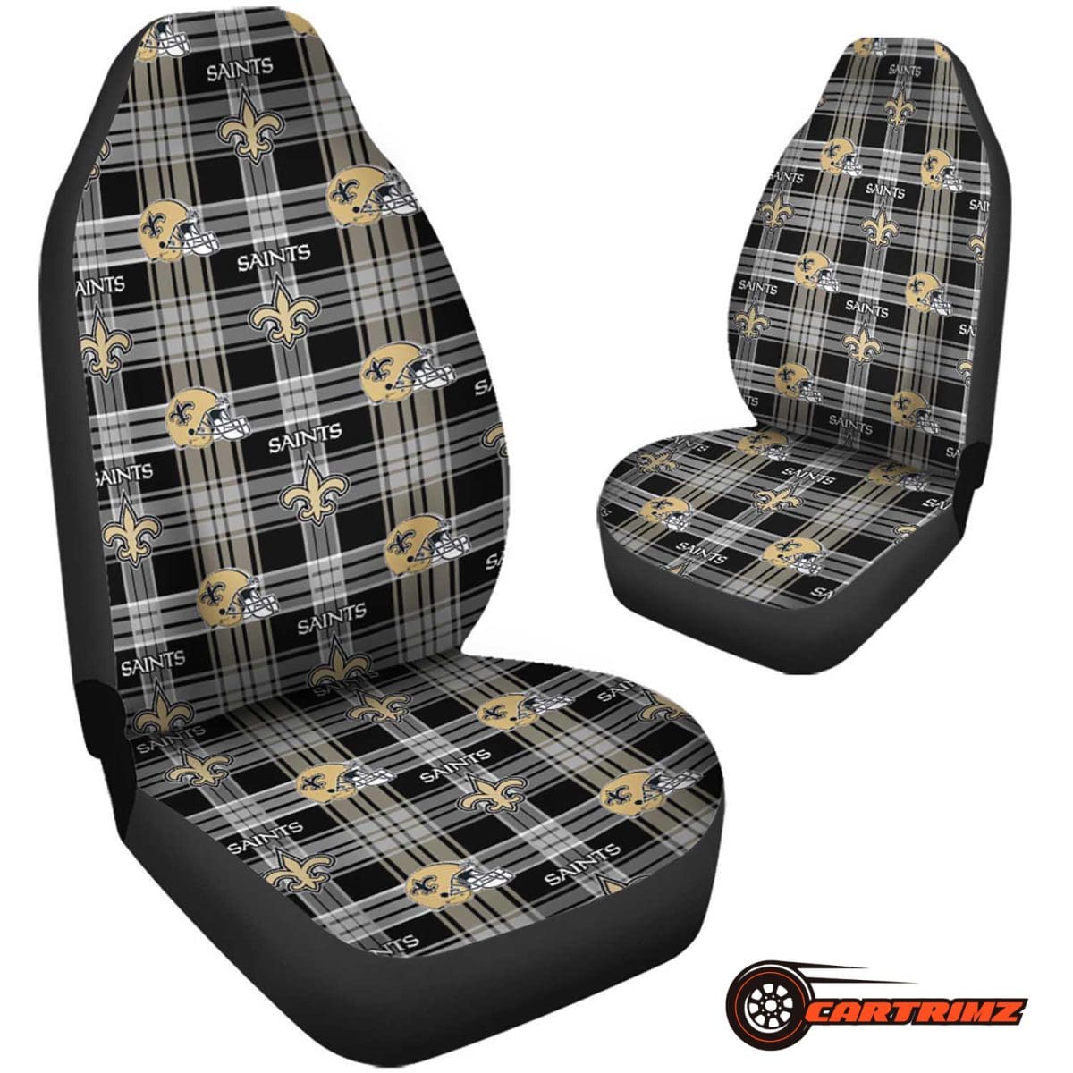 New Orleans Saints Car Seat Covers Show Your Team Spirit