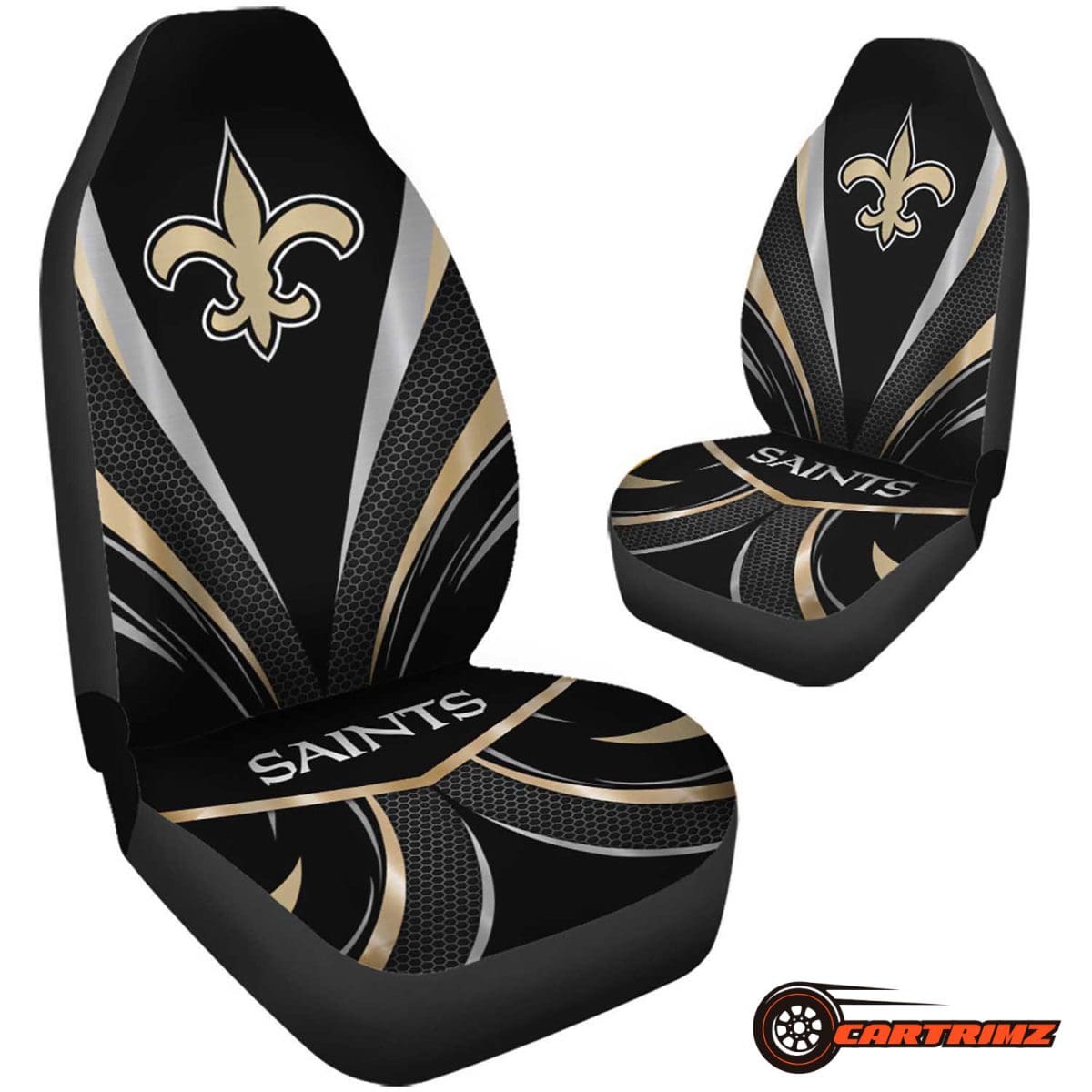 New Orleans Saints Car Seat Covers Official NFL Merchandise