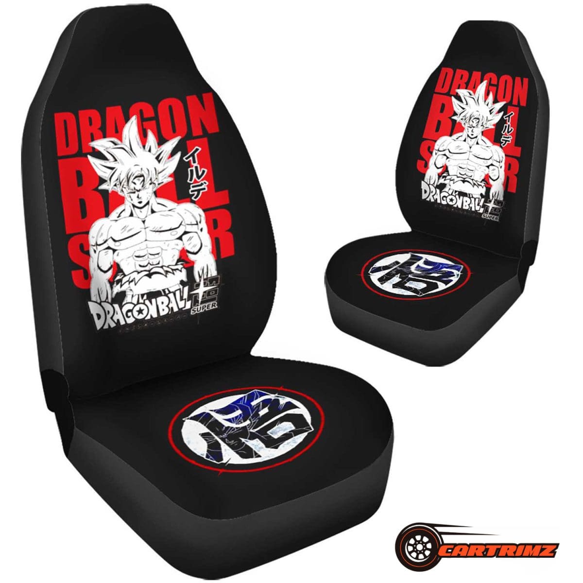 Dragon Ball Car Seat Covers Power Up Your Ride