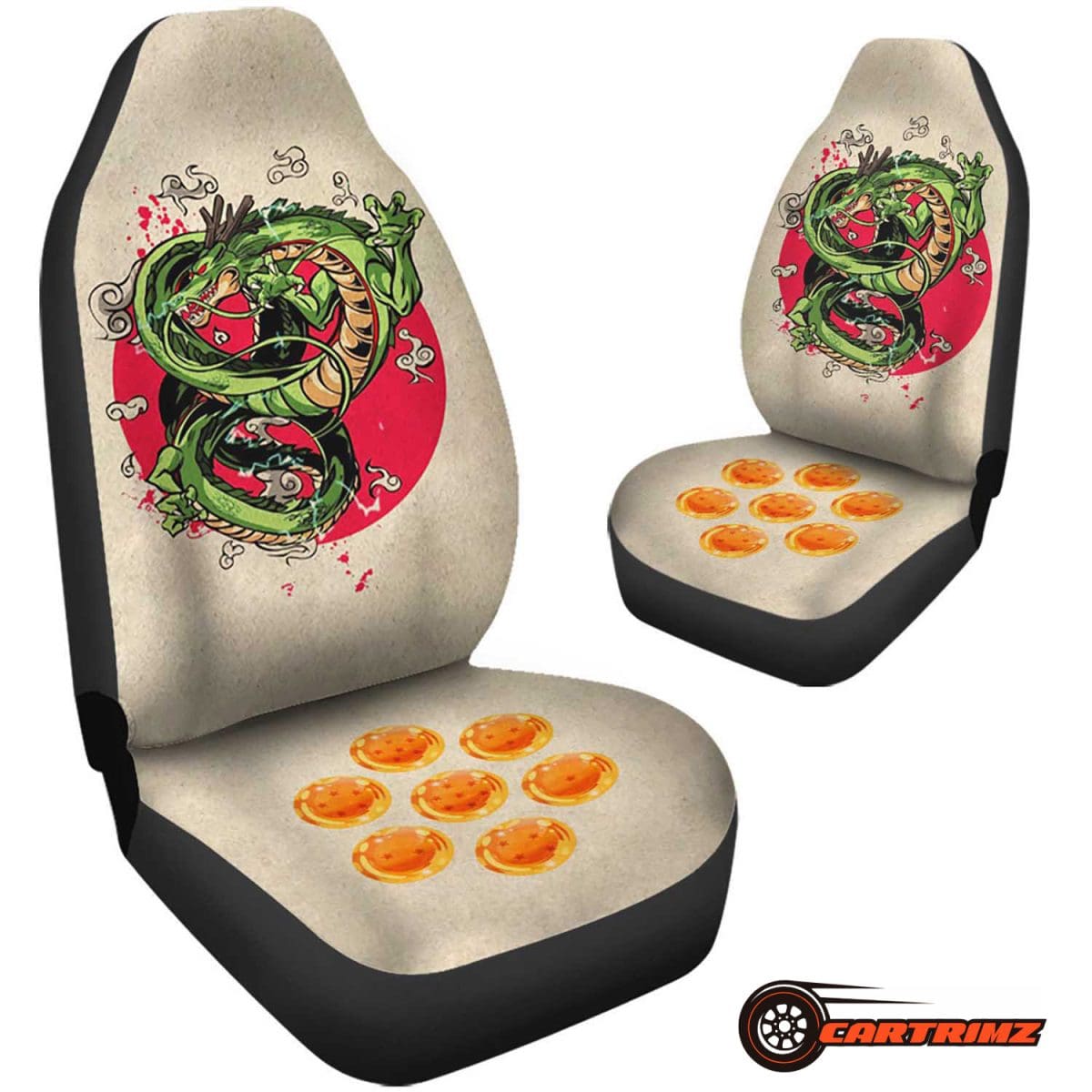 Dragon Ball Car Seat Covers Epic Style & Protection