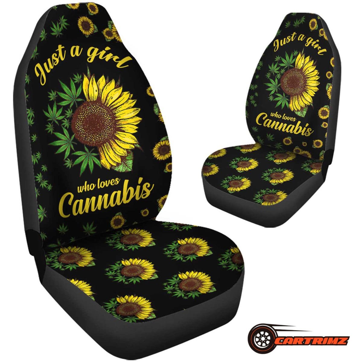 Sunflower Car Seat Covers Brighten Your Drive with Floral Elegance