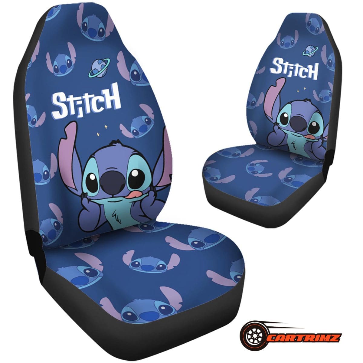 Stitch Car Seat Covers Add a Touch of Disney Magic to Your Ride