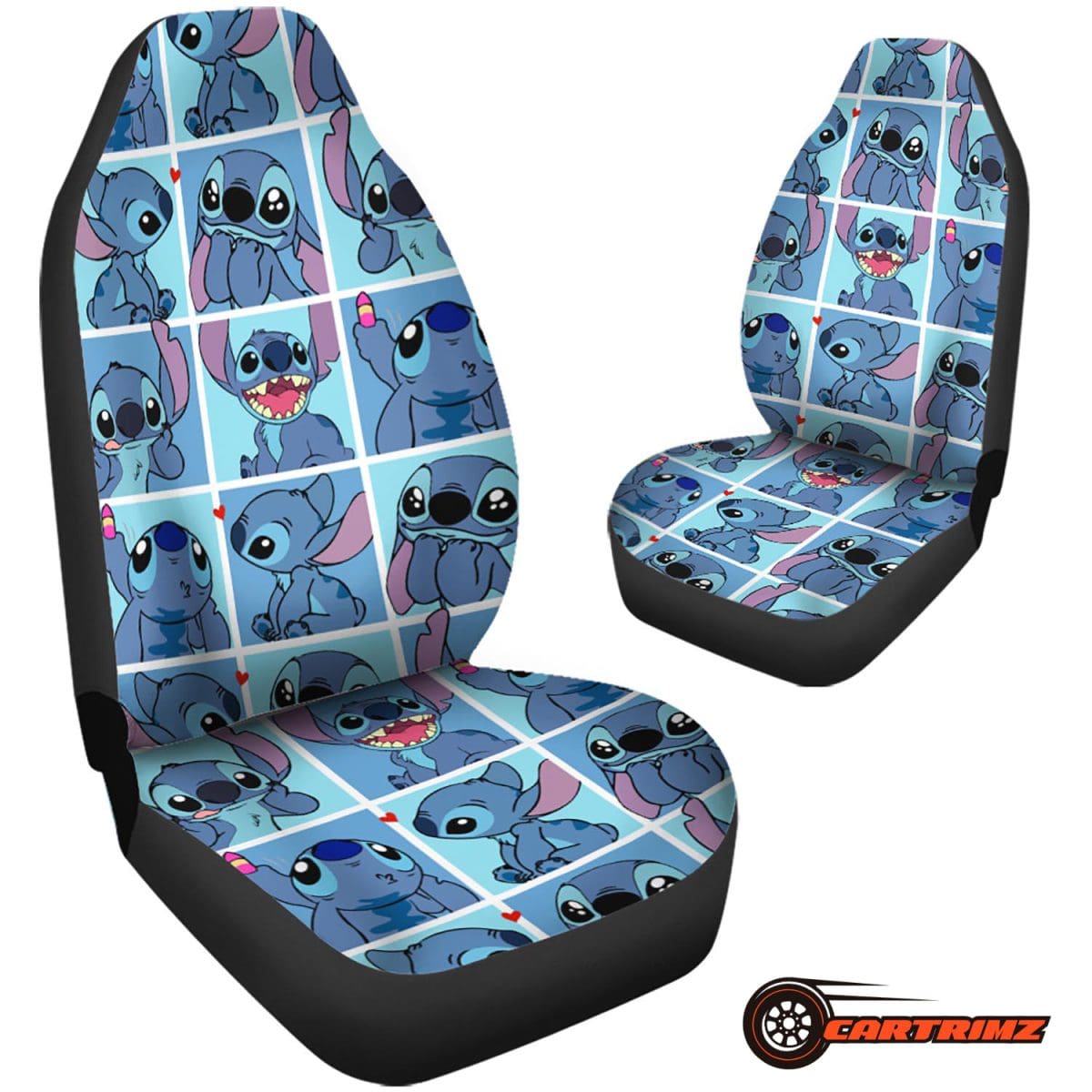 Stitch Car Seat Covers Perfect for Disney Fans