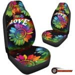 Sunflower Car Seat Covers Stylish, Cheerful & Durable